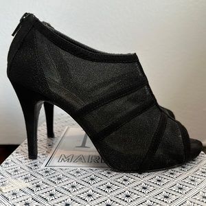 Marinelli 3.5” Heel | Mesh Bootie